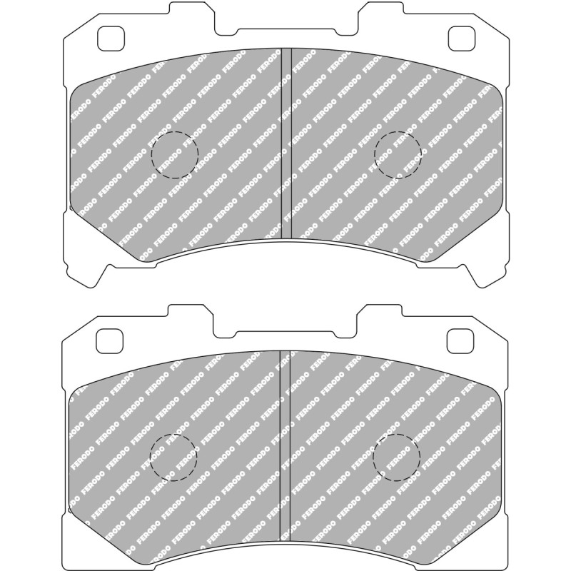 Plăcuțe de frână FERODO DSUNO FCP5261Z - F-CP5261Z - FCP5261Z - 3666618075716